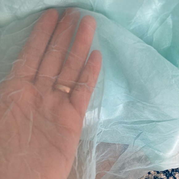 Beautiful tailored dress Green Mint beaded maxi dress - Picture 5 of 16